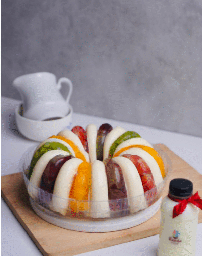Rainbow Fruit Pudding